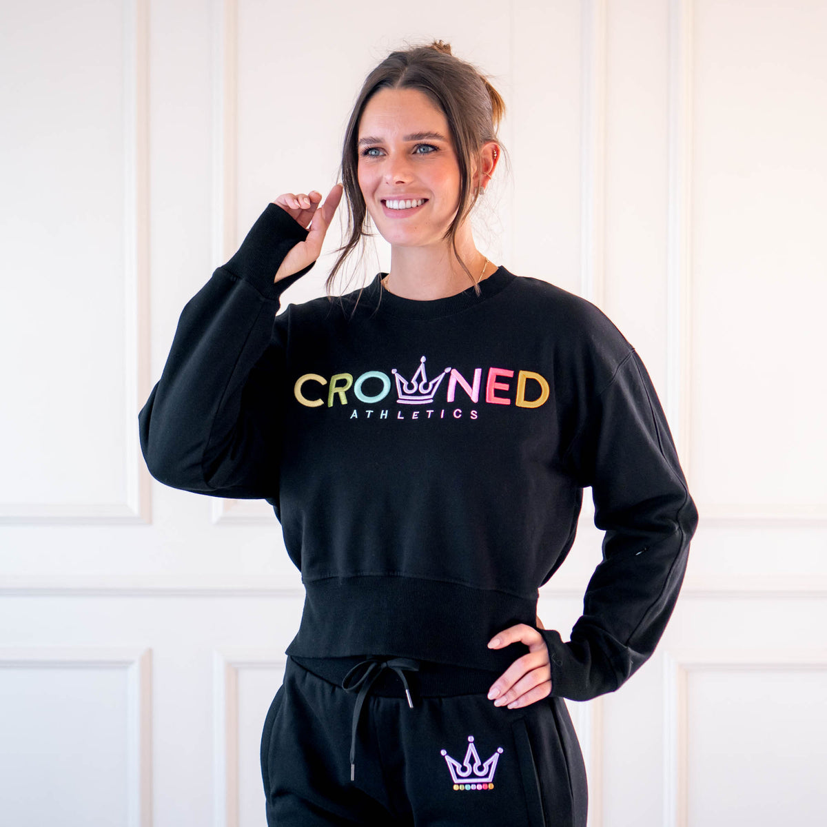 Crowned Athletics Tops discount