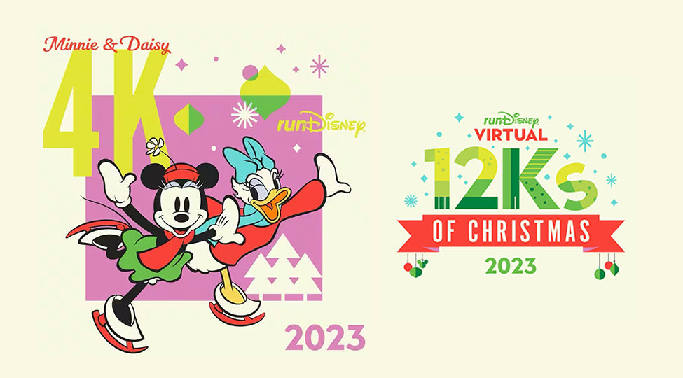 RUNDISNEY 12KS OF CHRISTMAS - MINNIE & DAISY – Crowned Athletics™