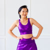 Amethyst Jewel Sports Bra