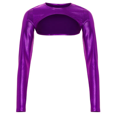 Amethyst Jewel Athletic Shrug