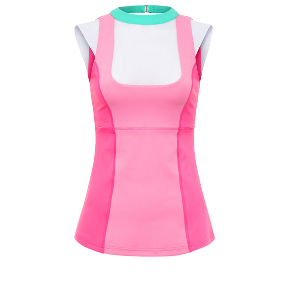 After Midnight Princess Athletic Tank Top - Pink