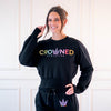 Crowned Sweatshirt - Black