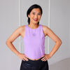 Crowned Power Tank Top - Purple