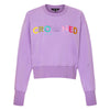 Crowned Sweatshirt - Purple