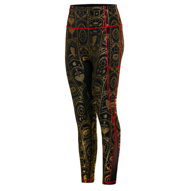 Poisoned Heart Villain Leggings