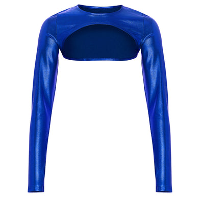 Sapphire Jewel Athletic Shrug