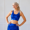 Sapphire Jewel Sports Bra